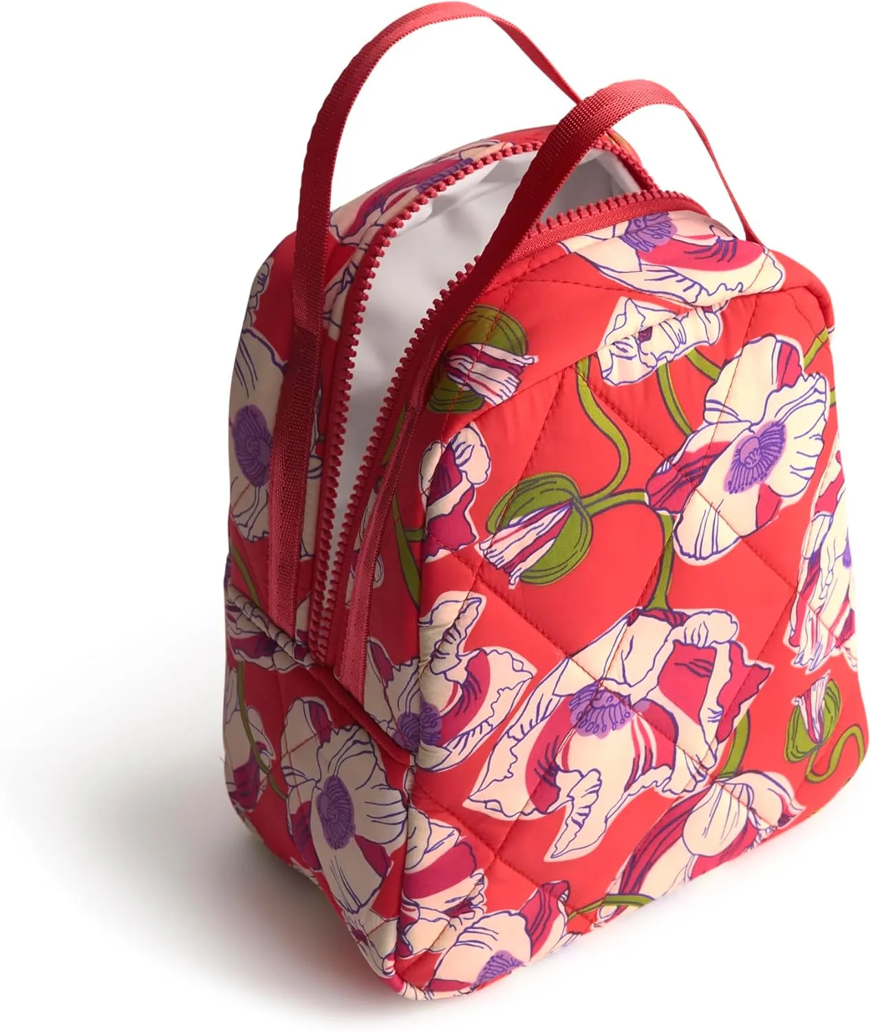 Vera Bradley Featherweight Lunch Bag, Swirling Poppies