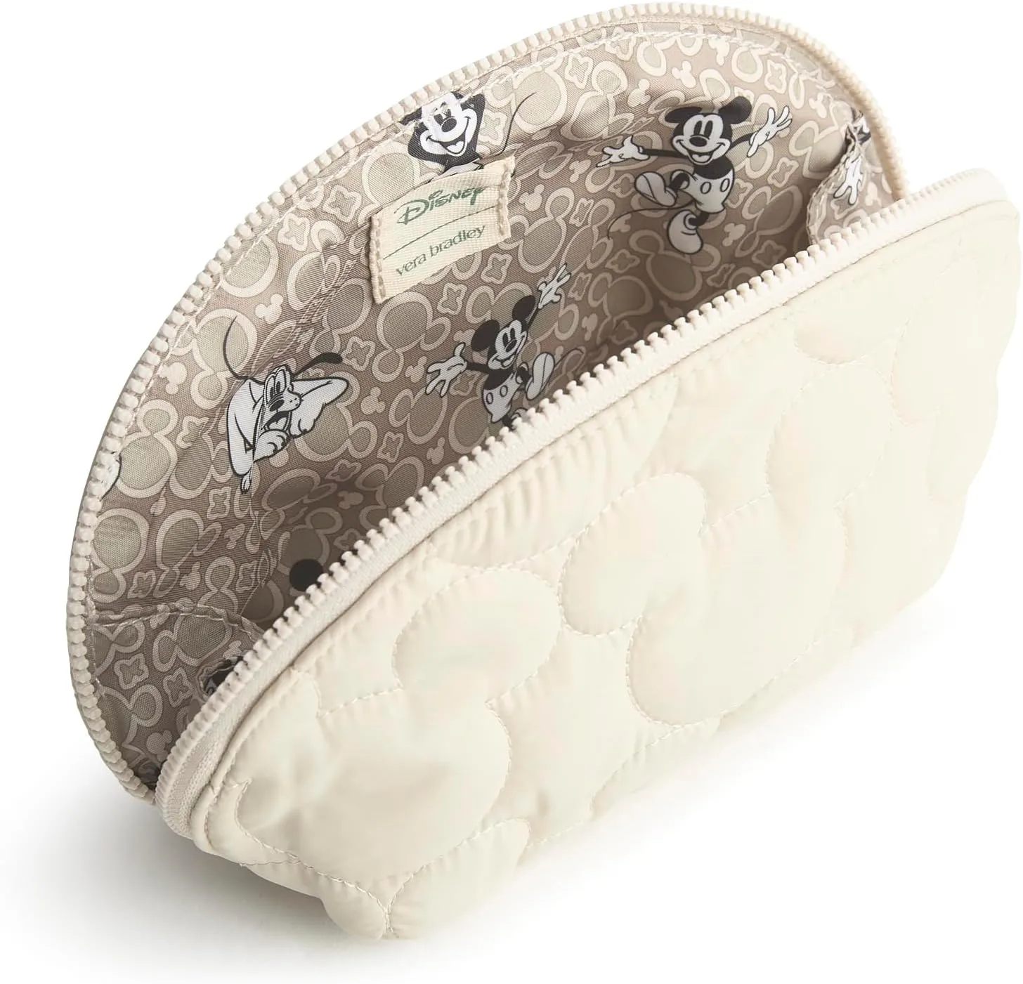 Vera Bradley Women's Disney Featherweight Mini Dome Cosmetic Makeup Bag