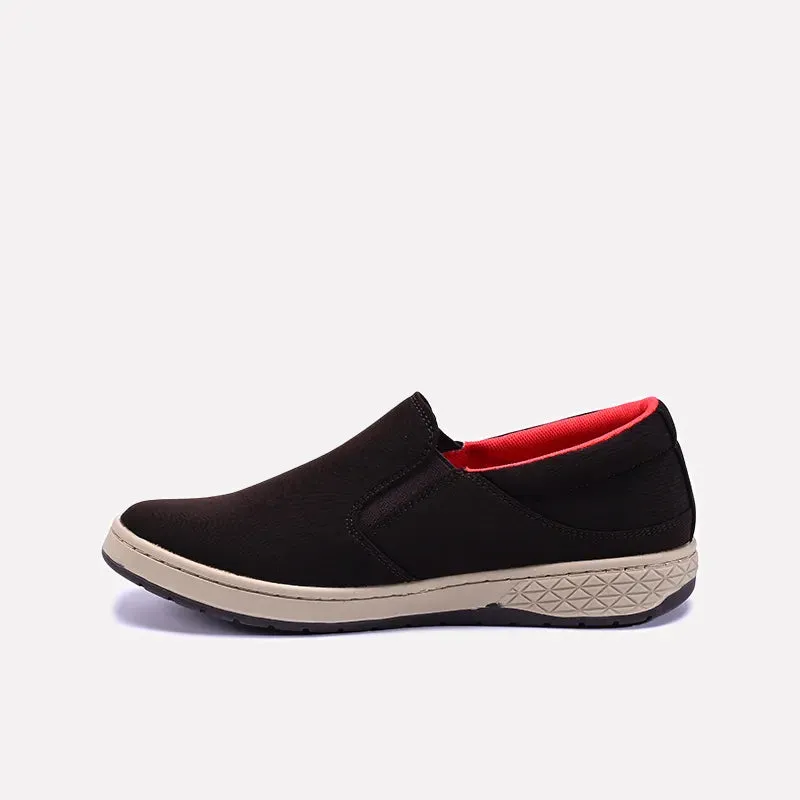 Vibe Brown Slip On Sneakers 0120487