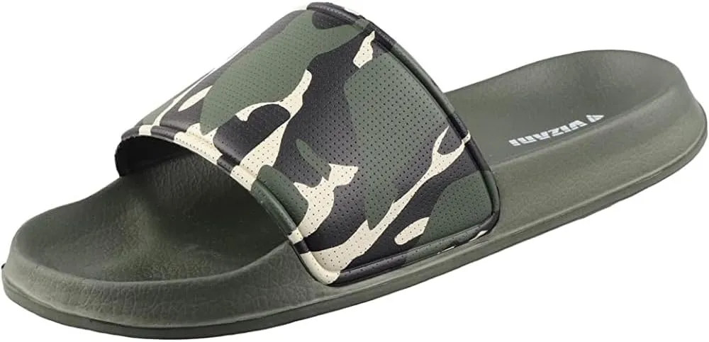 Vizari Men's Slide Sandals - Comfortable, Lightweight, and Durable for Post-Game Recovery & Everyday Wear