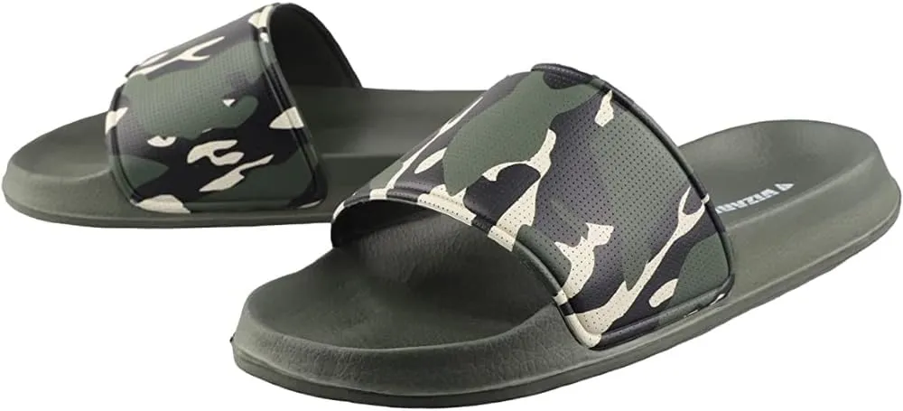 Vizari Men's Slide Sandals - Comfortable, Lightweight, and Durable for Post-Game Recovery & Everyday Wear