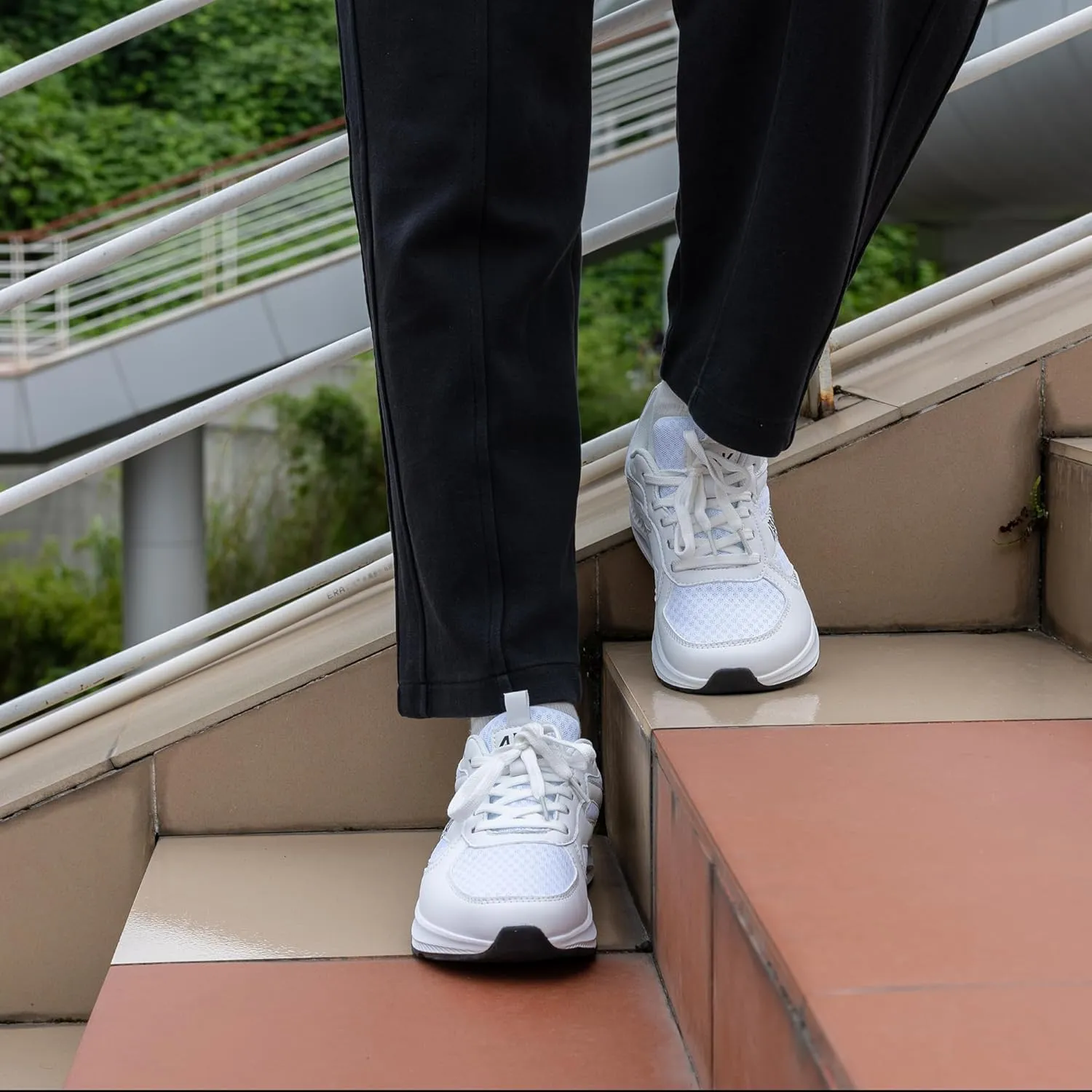 Wide Toe Box Shoes Women Arch Support Walking Shoes Plantar Fasciitis Orthotic Tennis Sneakers