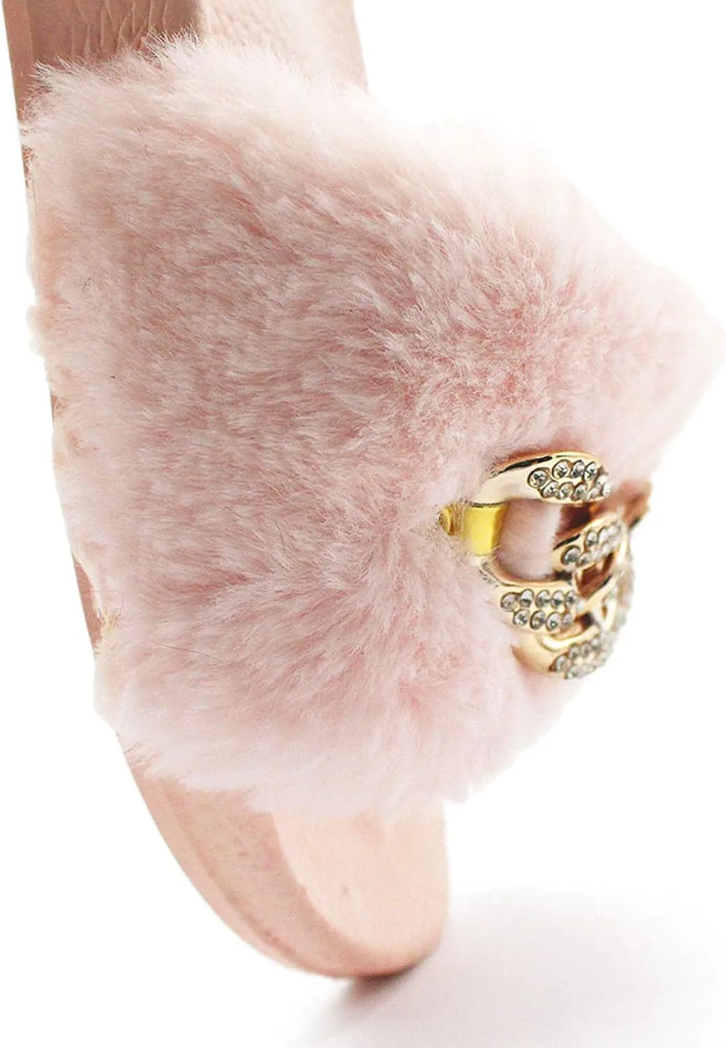 Women's Sandals Chain Sandals Slippers Beach Fashion Summer Slippers Flat Women's Shoes Crystal slipper