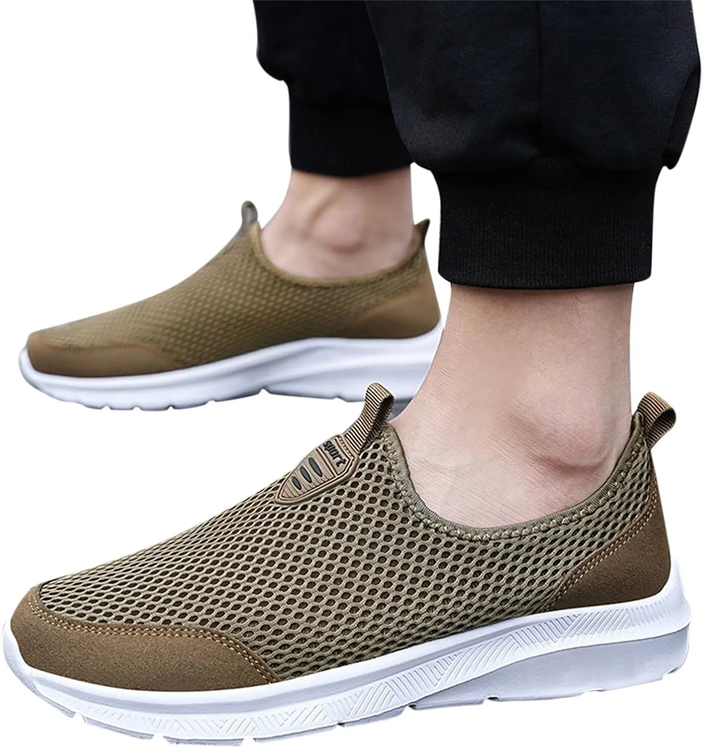 Women's Slip on Walking Shoes Tennis Lightweight Gym Running Shoes for Men Walking Men Shoes Casual Black Platform Sneaker Red Tennis Shoe Loafers Casual Slip On