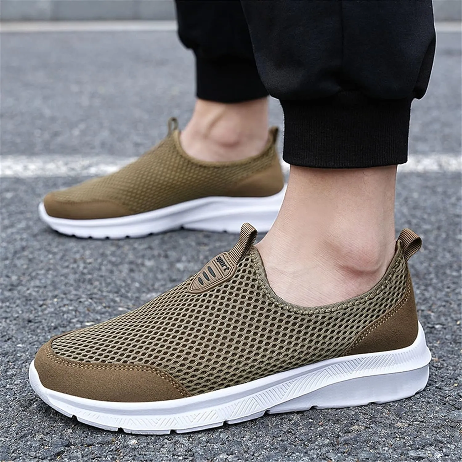 Women's Slip on Walking Shoes Tennis Lightweight Gym Running Shoes for Men Walking Men Shoes Casual Black Platform Sneaker Red Tennis Shoe Loafers Casual Slip On