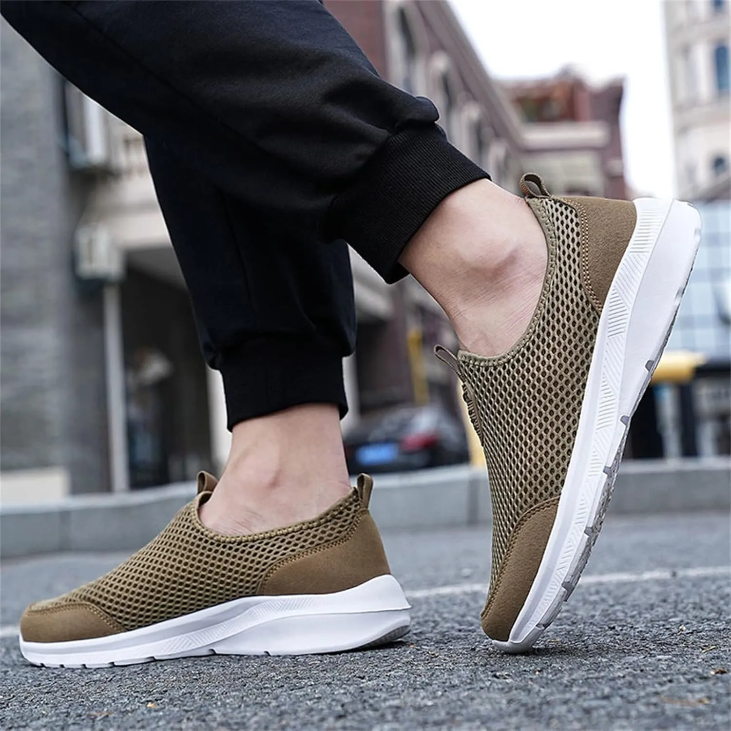 Women's Slip on Walking Shoes Tennis Lightweight Gym Running Shoes for Men Walking Men Shoes Casual Black Platform Sneaker Red Tennis Shoe Loafers Casual Slip On