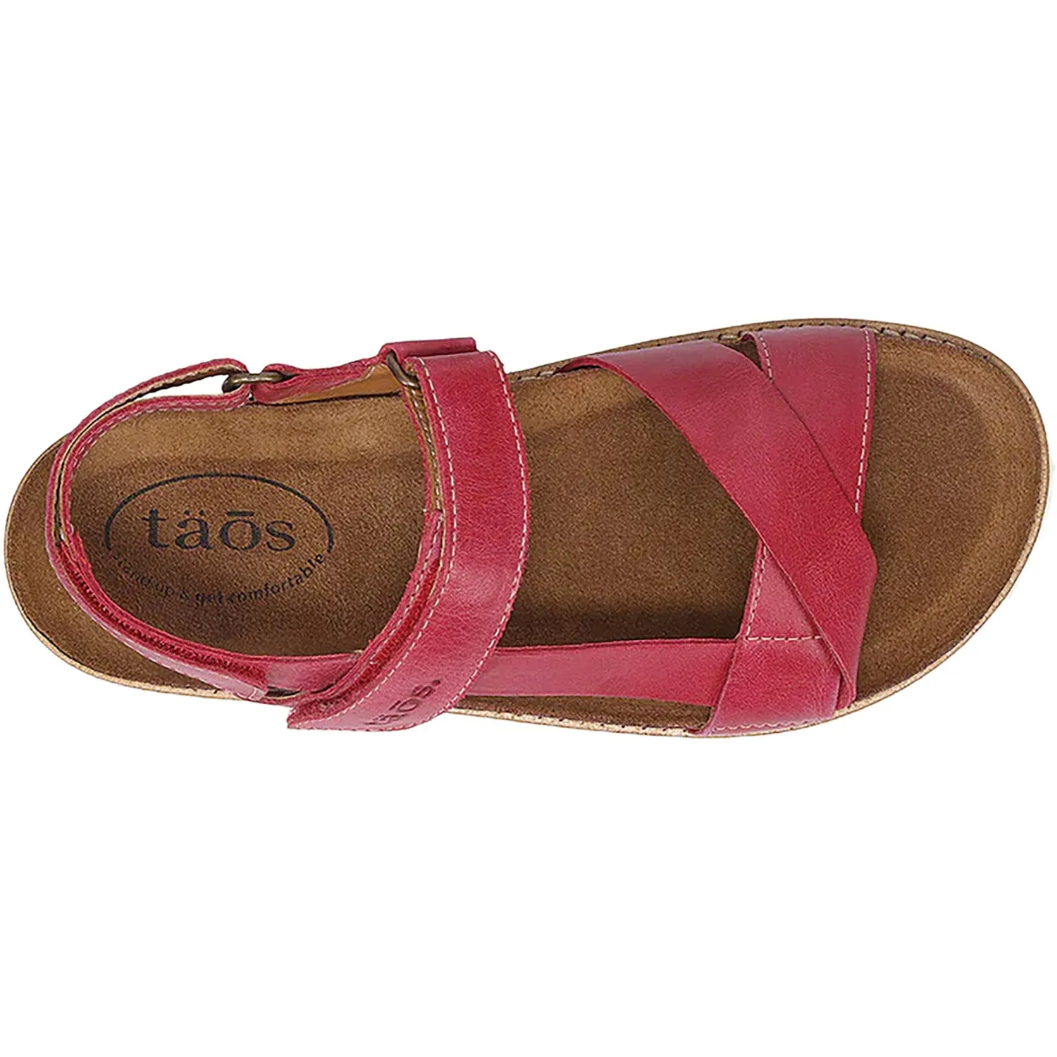 Women's Taos Sideways Magenta Leather