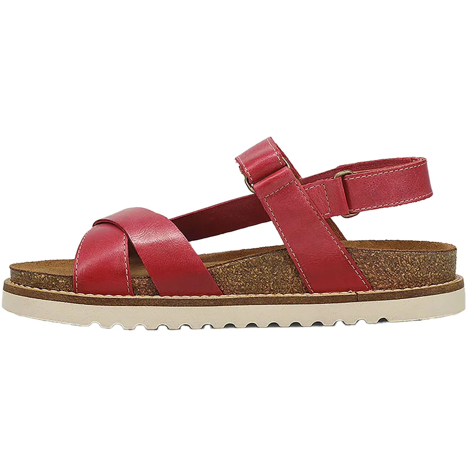 Women's Taos Sideways Magenta Leather