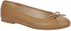 XAPPEAL Cailin - Women's Slip-On Round Toe Bow Accented Dress Ballet Flats