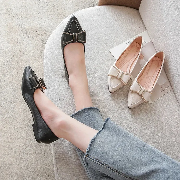 Y-Strap Soft Loafers