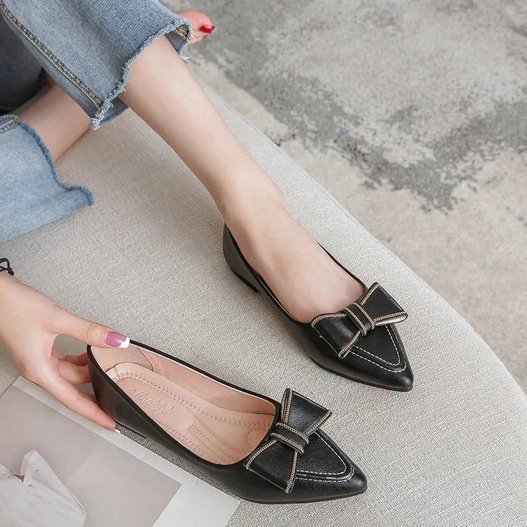 Y-Strap Soft Loafers