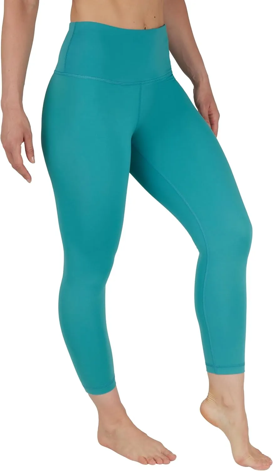 Yogalicious High Waist Buttery Soft Lightweight Capri Leggings High Rise Workout Yoga Pants for Women