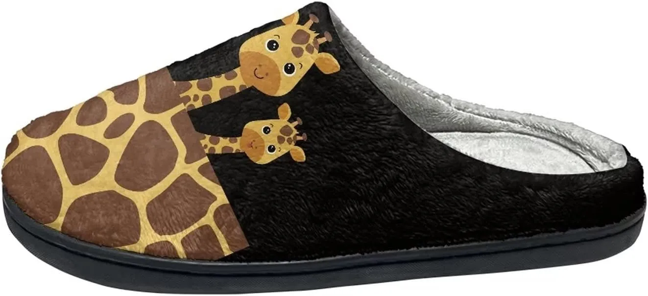 Yzaoxia House Slippers for Women Bedroom Slippers Size 5.5-12 Fuzzy Slippers Winter Girls Home Shoes