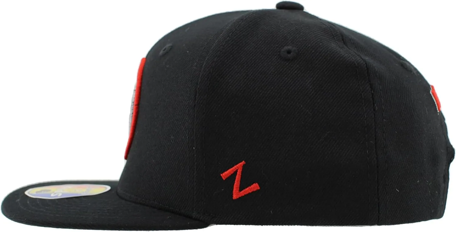ZHATS Unisex Kid's NBA Officially Licensed Youth Adjustable Snapback Hat Flat Bill Z11 Icon Team Color